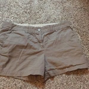 Tan LOFT shorts